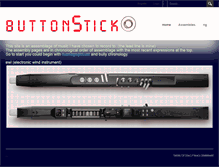 Tablet Screenshot of buttonstick.com